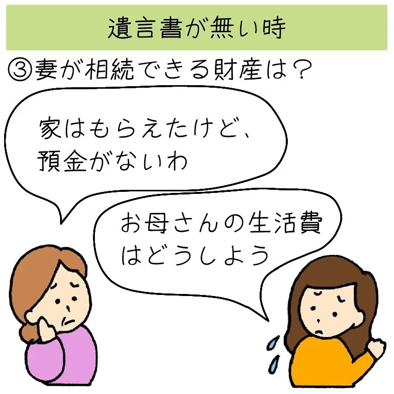 遺言書がない場合に、法定相続分を請求されるとどうなるでしょう...