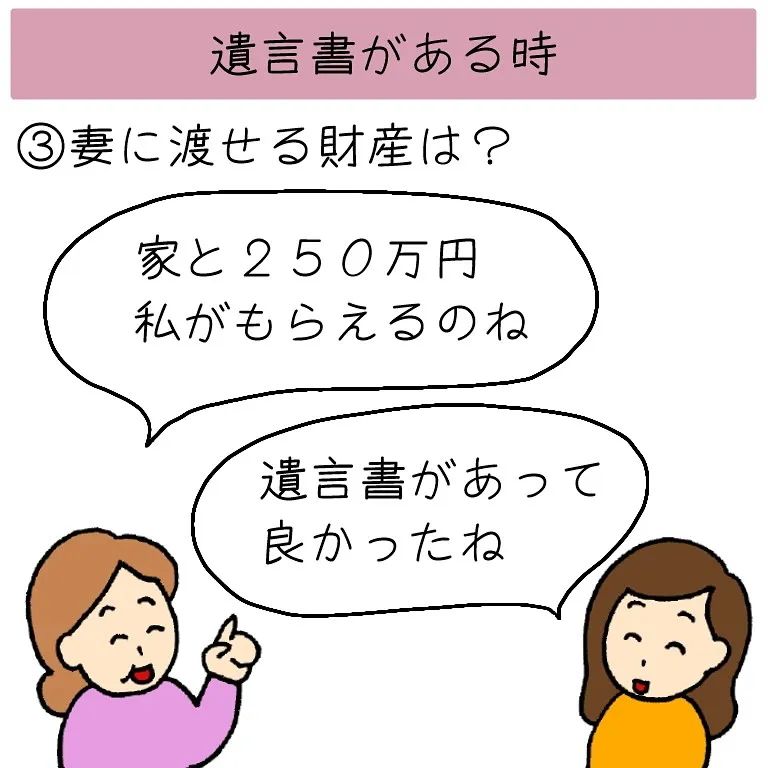 遺言書がある時に、遺留分を請求されると、どうなるでしょうか？