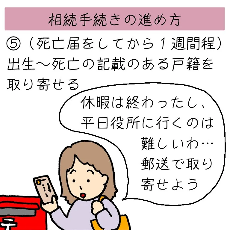 相続手続きの進め方、続編です！