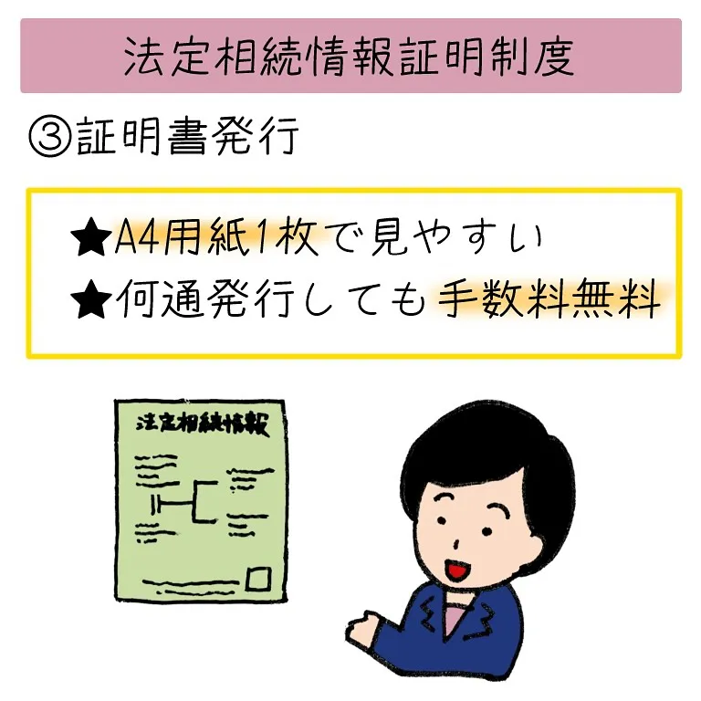 法定相続情報証明制度について紹介します！