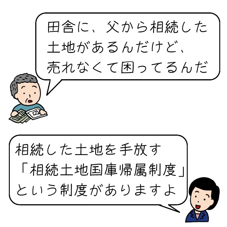 相続した土地を国に引き取ってもらう、相続土地国庫帰属制度の解...