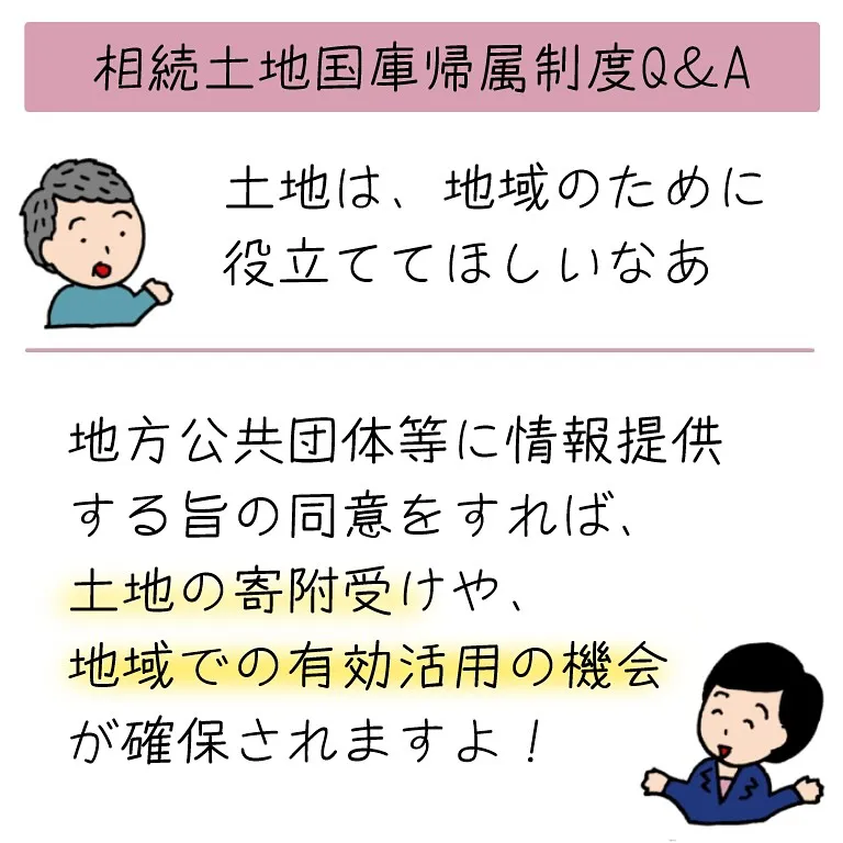 相続土地国庫帰属制度について、よくある質問にお答えします！
